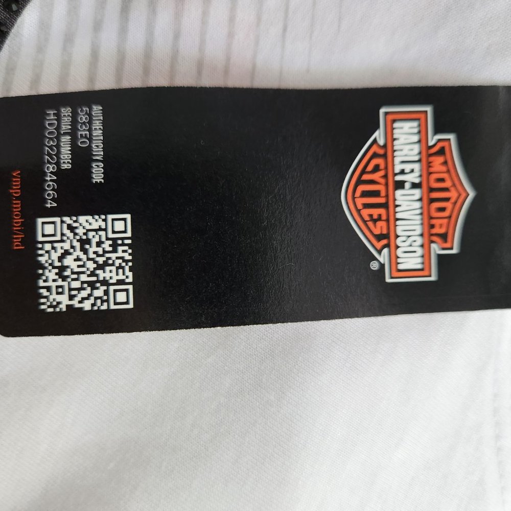 NWT Harley Davidson Women's White Tank Top Size 2XL - Picture 8 of 9